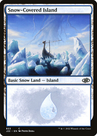Snow-Covered Island image