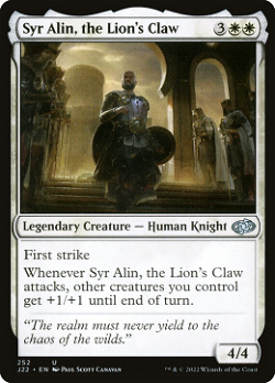 Syr Alin, the Lion's Claw image