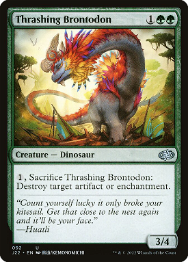 Thrashing Brontodon image