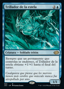 Trillador de la estela