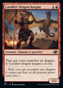 Cavalier-dragon kargan image