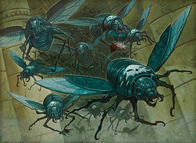 Devouring Swarm Crop image Wallpaper