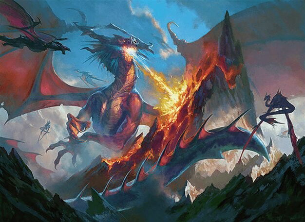 Dragon's Fire Crop image Wallpaper