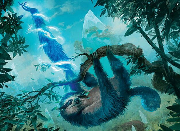 Hungry Megasloth Crop image Wallpaper