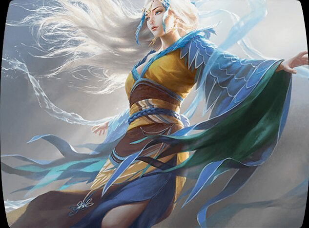 Mu Yanling, Sky Dancer Crop image Wallpaper