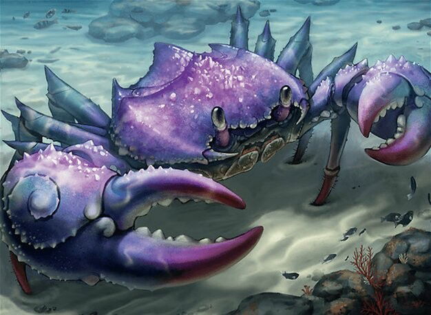 Purple-Crystal Crab Crop image Wallpaper