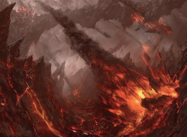 Roil Eruption Crop image Wallpaper