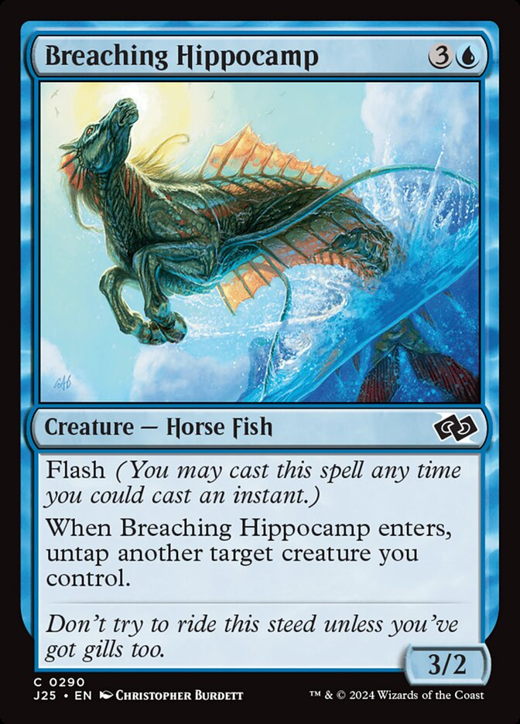 Breaching Hippocamp Full hd image