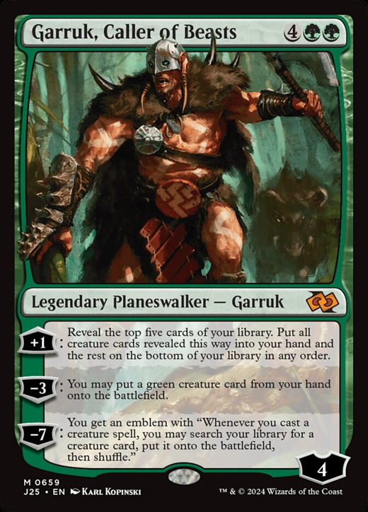 Garruk, Caller of Beasts Full hd image