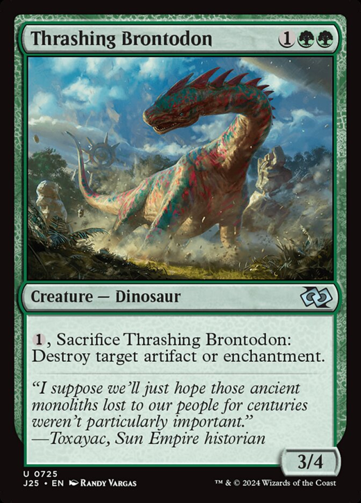 Thrashing Brontodon Full hd image