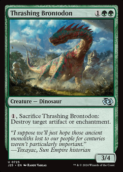 Thrashing Brontodon image