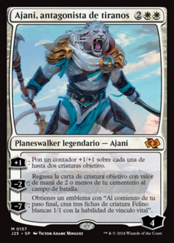 Ajani, antagonista de tiranos