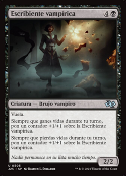 Escribiente vampírica