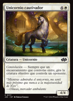 Unicornio cautivador