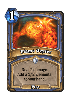 Flame Geyser