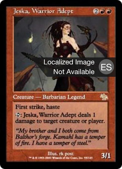 Jeska, Warrior Adept image