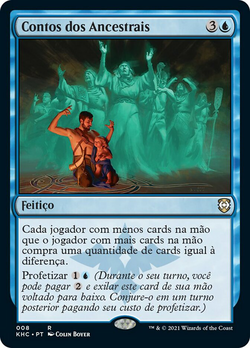 Combo Adentrar o Infinito +Contos dos Ancestrais + Magic: the Gathering MTG