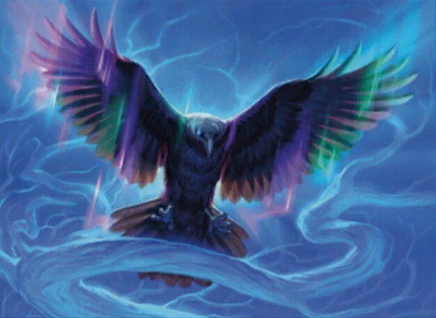A-Alrund, God of the Cosmos // A-Hakka, Whispering Raven Crop image Wallpaper