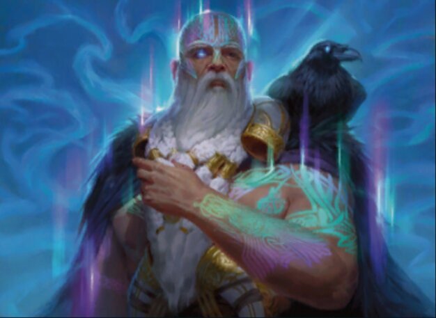A-Alrund, God of the Cosmos // A-Hakka, Whispering Raven Crop image Wallpaper