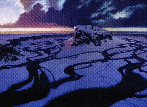 Glacial Floodplain Crop image Wallpaper