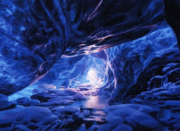 Ice Tunnel Crop image Wallpaper