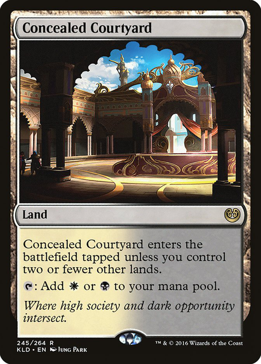 Concealed Courtyard Full hd image