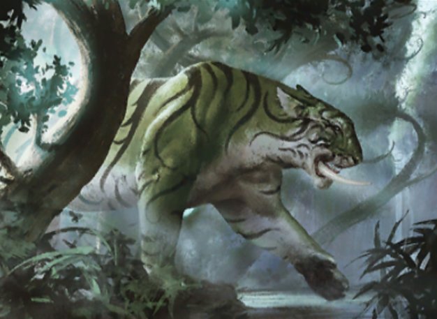 Riparian Tiger Crop image Wallpaper