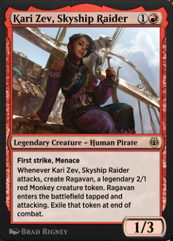Kari Zev, pirata de aeronaves