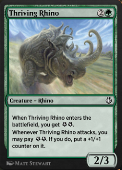 Rhinocéros prospère image