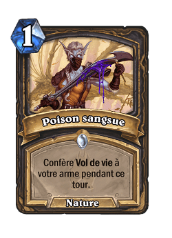 Poison sangsue