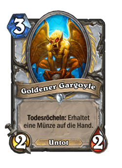 Goldener Gargoyle