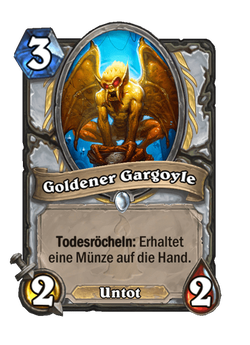 Goldener Gargoyle