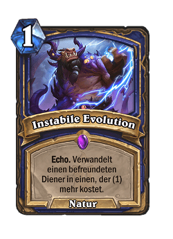 Instabile Evolution