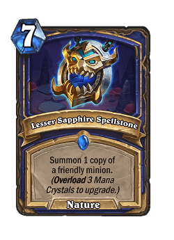 Lesser Sapphire Spellstone
