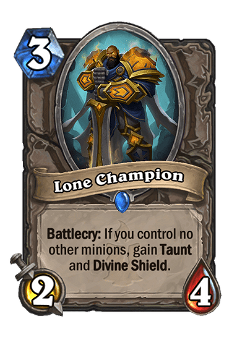 Lone Champion