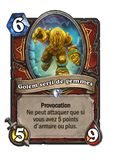 Golem serti de gemmes image