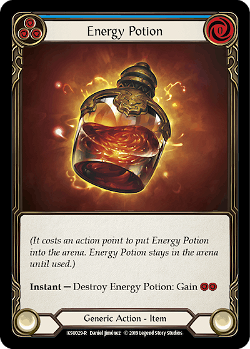 Potion d'énergie (3)