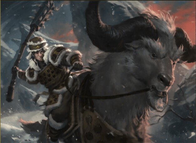 Snowhorn Rider Crop image Wallpaper