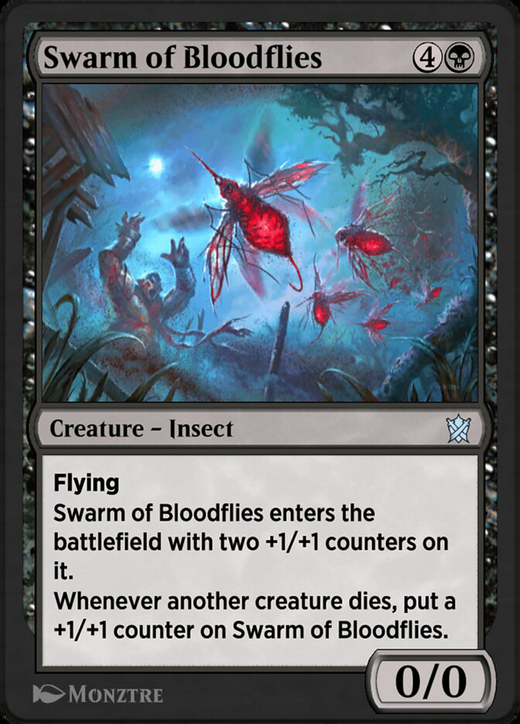 Swarm of Bloodflies Full hd image