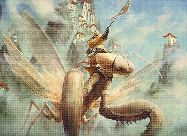 Mantis Rider Crop image Wallpaper