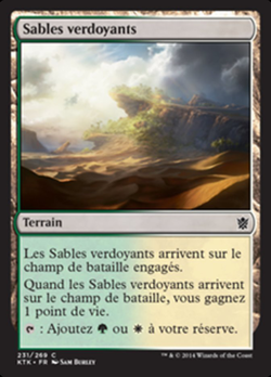 Sables verdoyants image