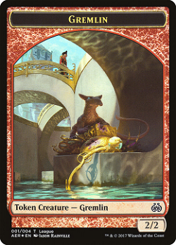 Gremlin Token Card // Energy Reserve Token Card