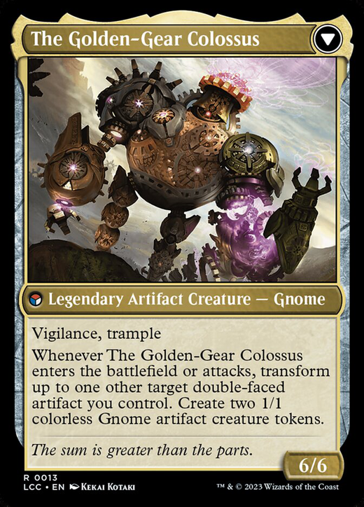 Tetzin, Gnome Champion // The Golden-Gear Colossus Full hd image