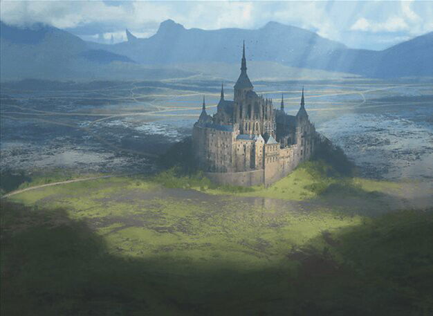 Isolated Chapel Crop image Wallpaper