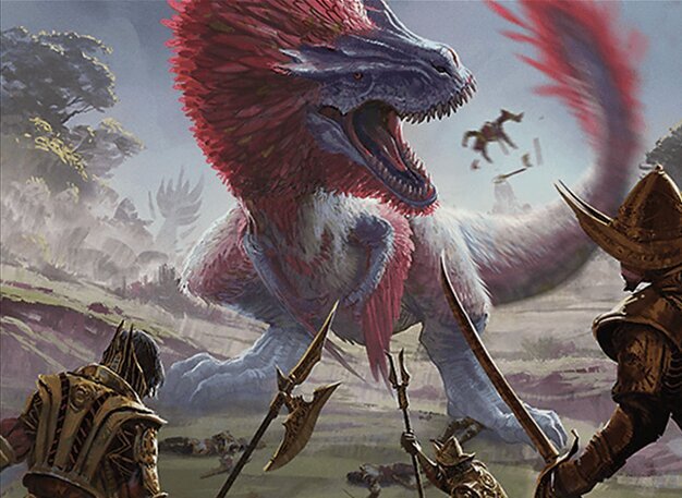 Raging Swordtooth Crop image Wallpaper