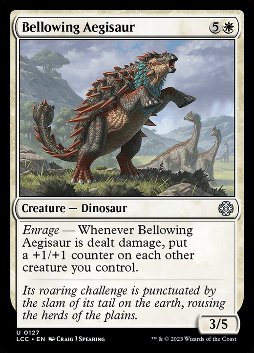 Bellowing Aegisaur Full hd image