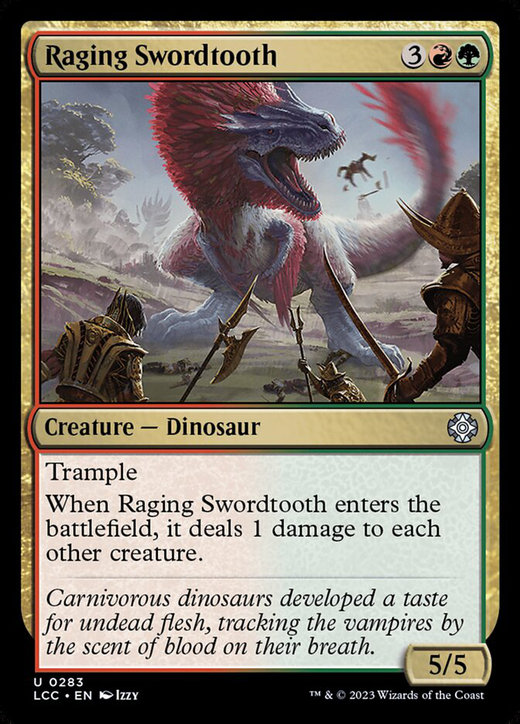 Raging Swordtooth Full hd image