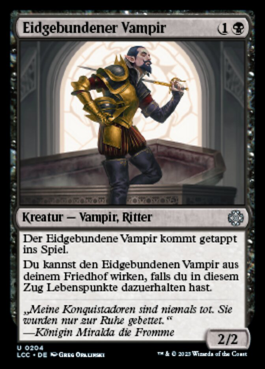 Eidgebundener Vampir image