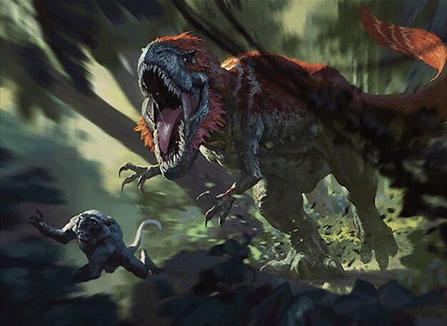 Raging Regisaur Crop image Wallpaper