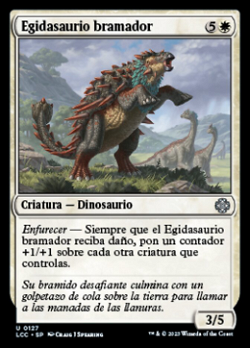 Egidasaurio bramador
